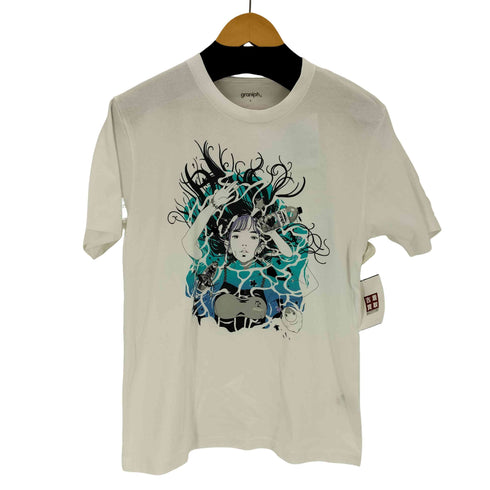 グラニフ graniph ダイアローグ Tシャツ レディース JPN:S